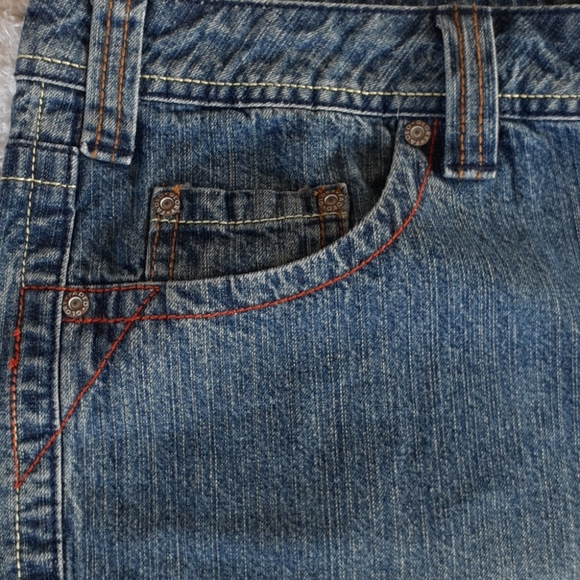 Faded Glory Denim Shorts Size 16 - Picture 2 of 4
